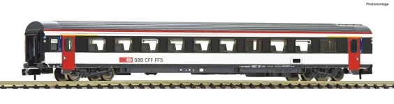 Fleischmann 6260015 - N - Personenwagen 1. Klasse mit Serviceabteil, SBB, Ep. VI